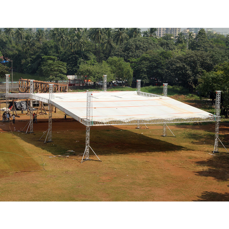 8支柱铝制户外桁架柱